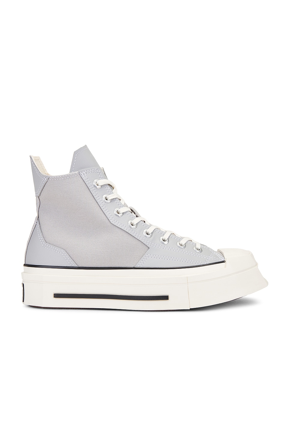 

Кроссовки мужские Chuck 70 De Luxe Squared Converse, цвет Grey Area, Black, & Egret