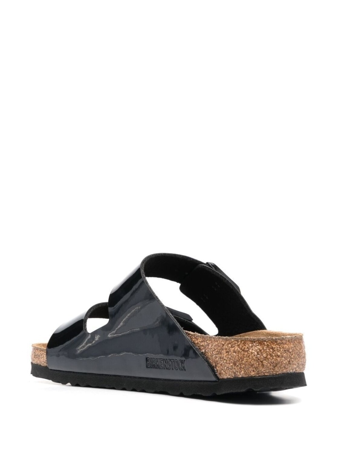 Сандалии Birkenstock Arizona Birko-Flor Patent, черный — фото 3