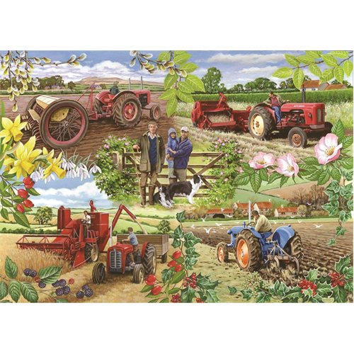

Пазлы Farming Year 1000 Piece Puzzle
