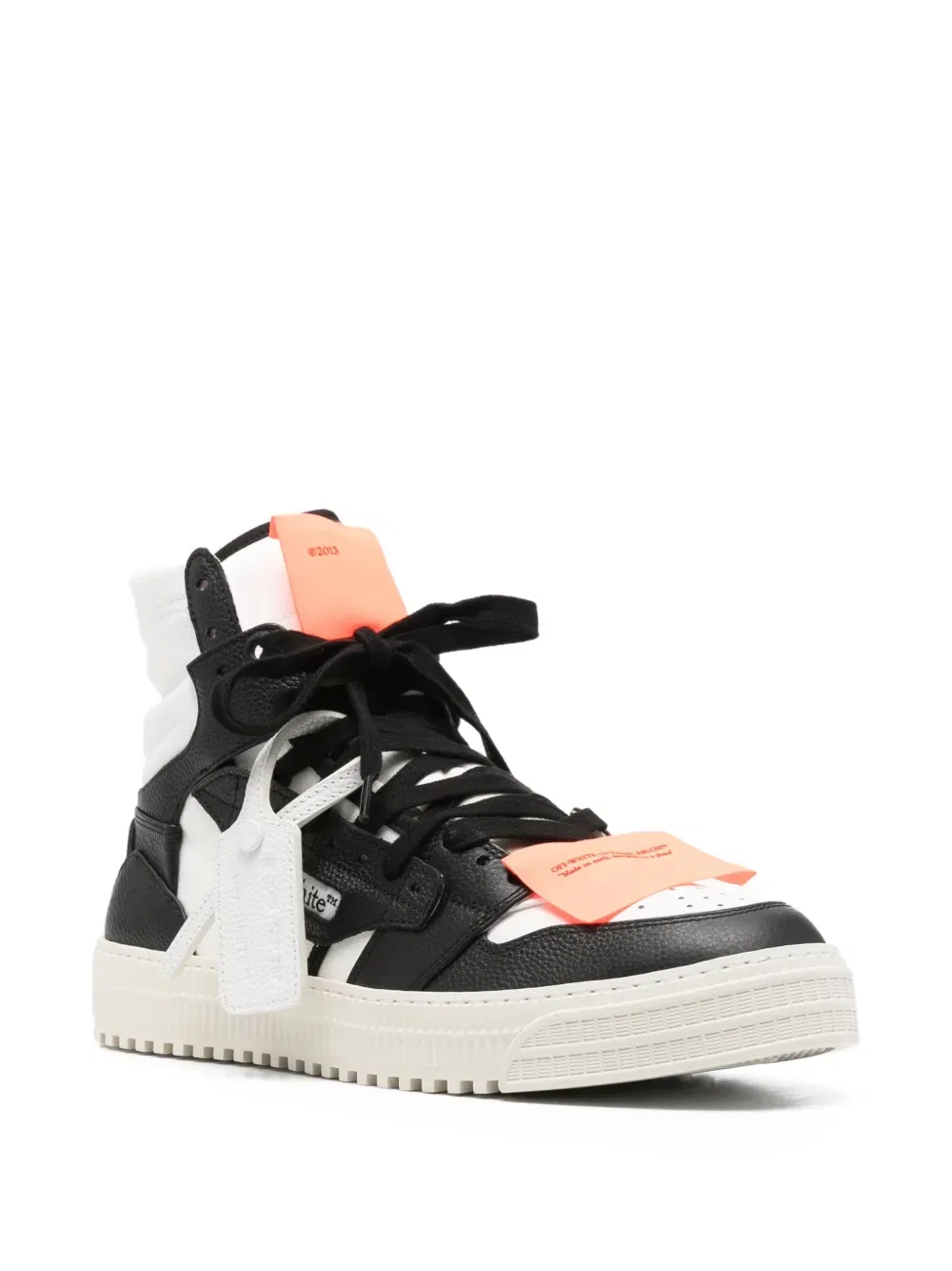 Высокие кроссовки на шнуровке Off-White, черный — фото 2