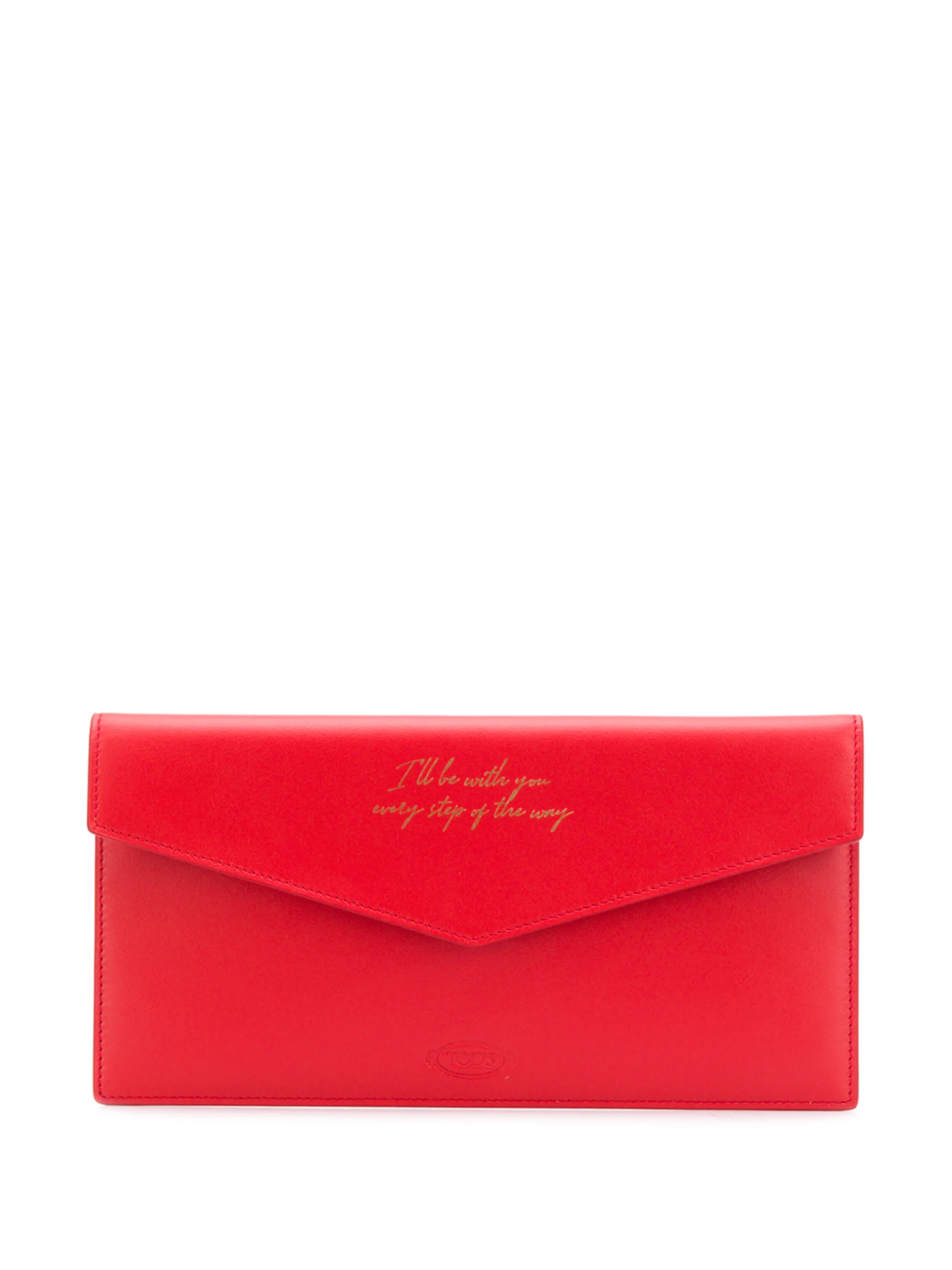 

Кошелек с принтом Tod'S, красный