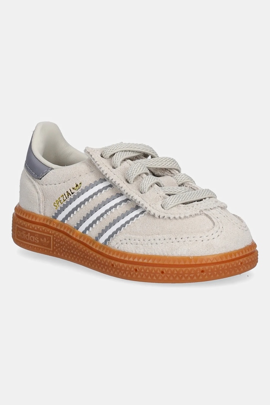 

Детские замшевые кроссовки Handball Spezial Adidas Originals, бежевый