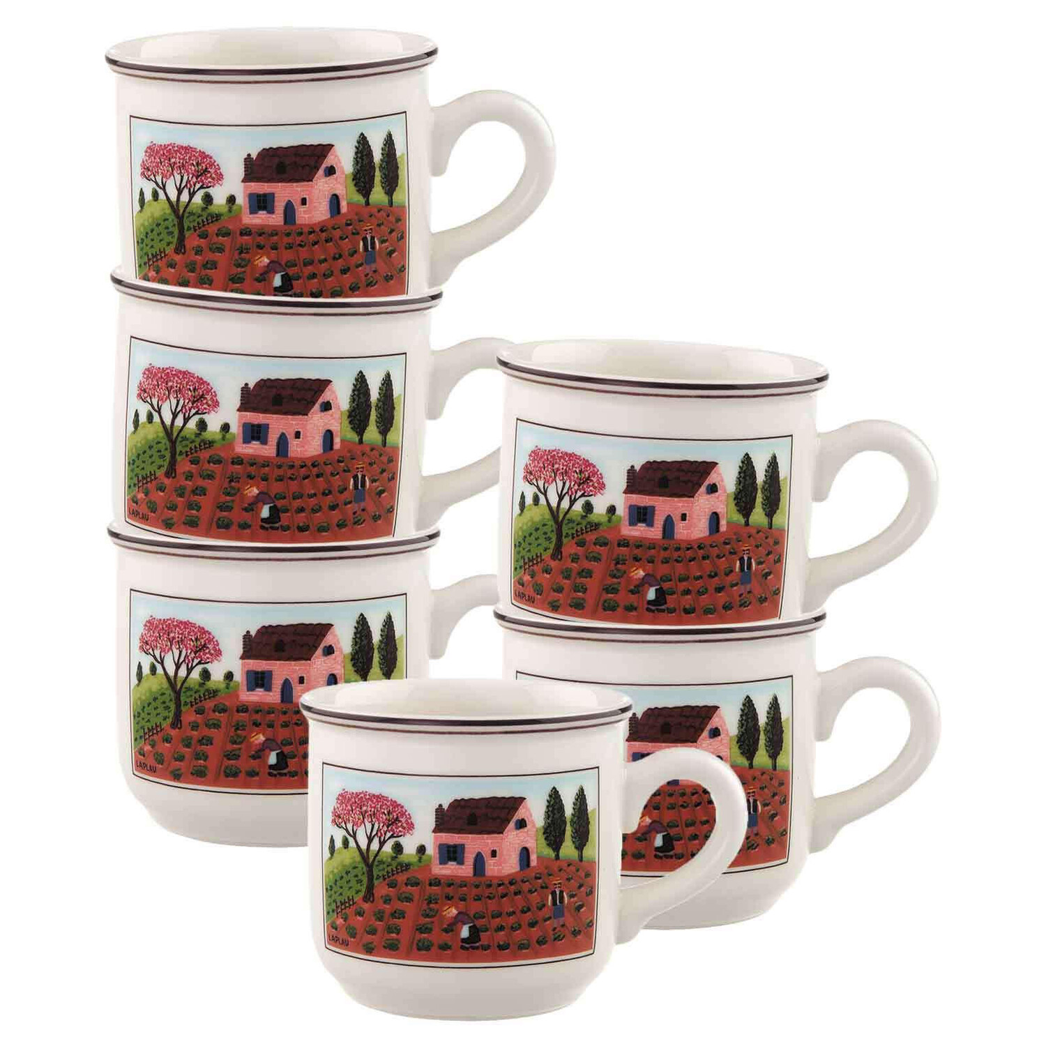 

Кофейные чашки Villeroy & Boch, 0,2 л, многоцветный