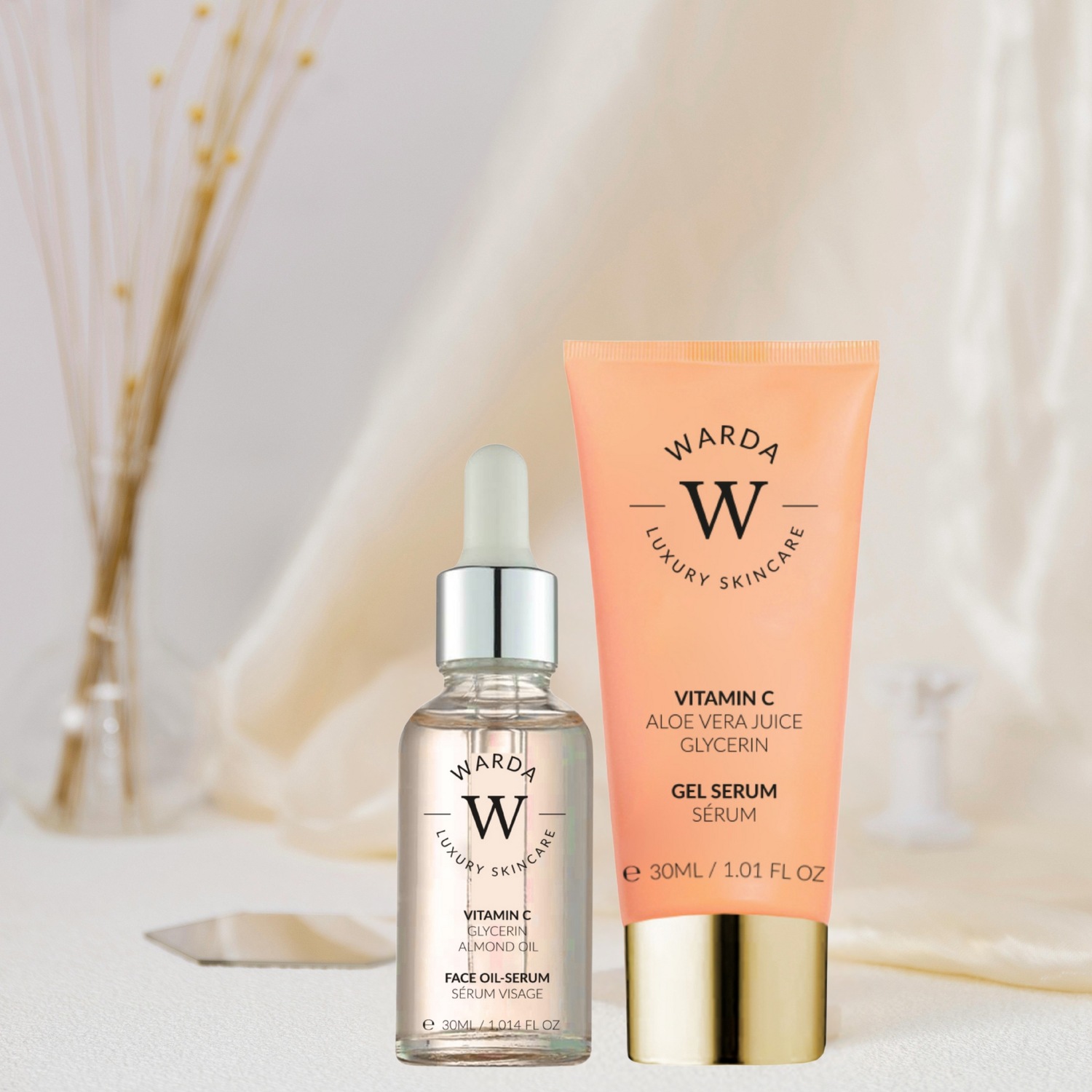 Набор Warda — Для лица vitamin c pflege duo , количество 1 шт — фото 3