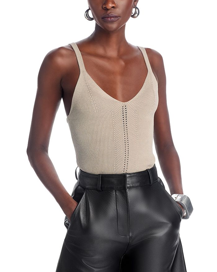 

Трикотажная майка Gene Proenza Schouler White Label, серый