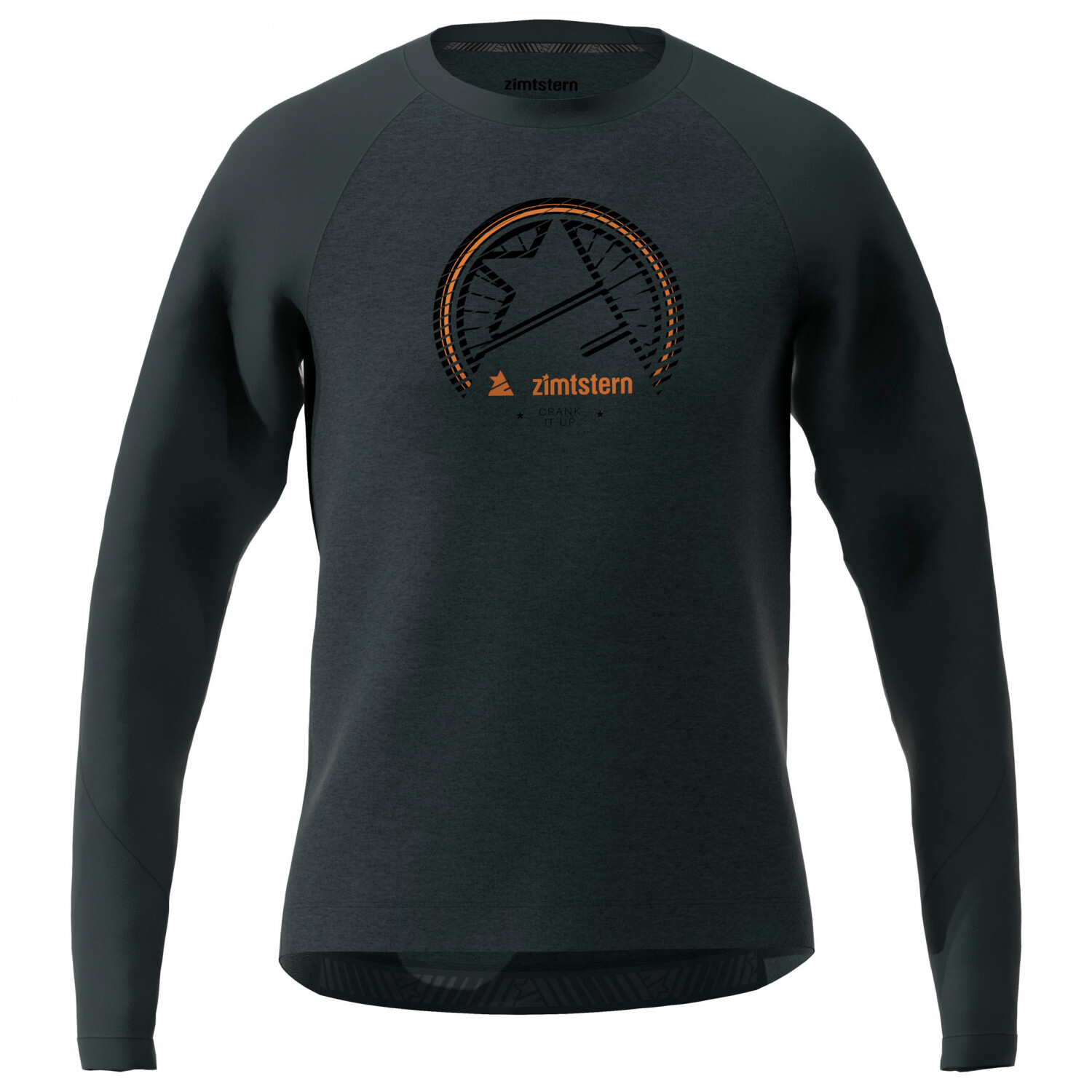 

Велосипедный трикотаж Zimtstern Pureflowz Shirt L/S, цвет Pirate Black Melange/Pirate Black