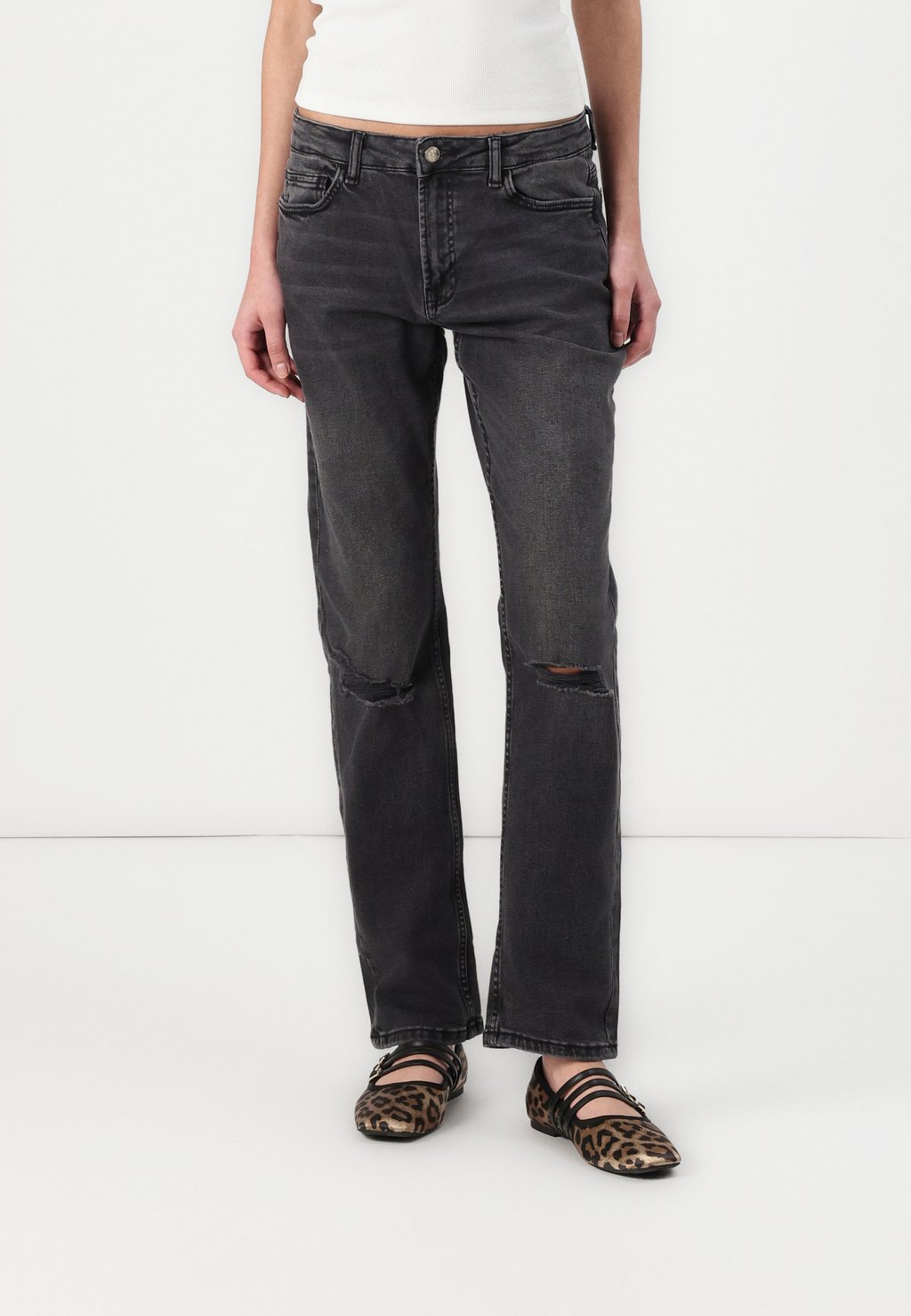 

Джинсы свободного кроя BOYFRIEND DESTROYED Denim Project, деним