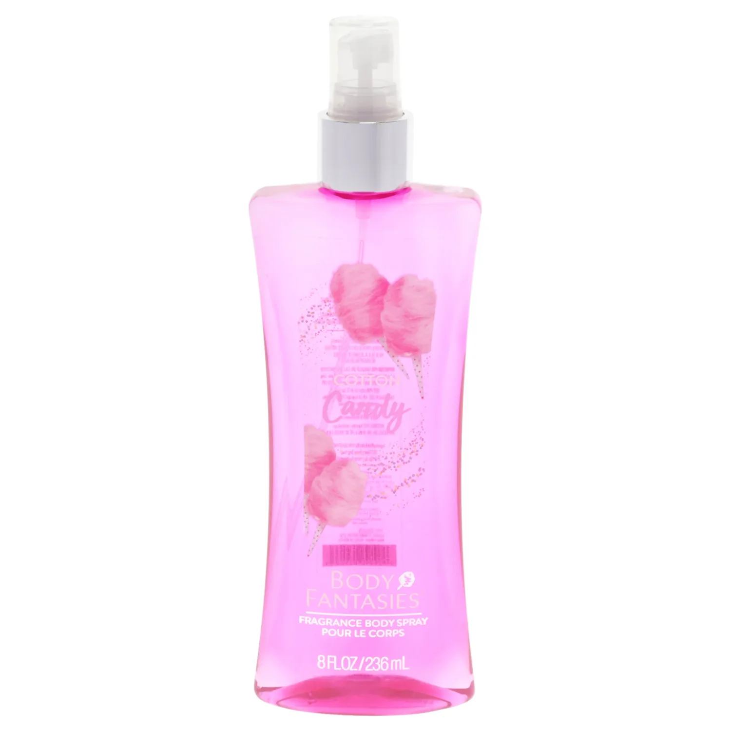 Спрей для тела Cotton Candy 8 унций Body Fantasies