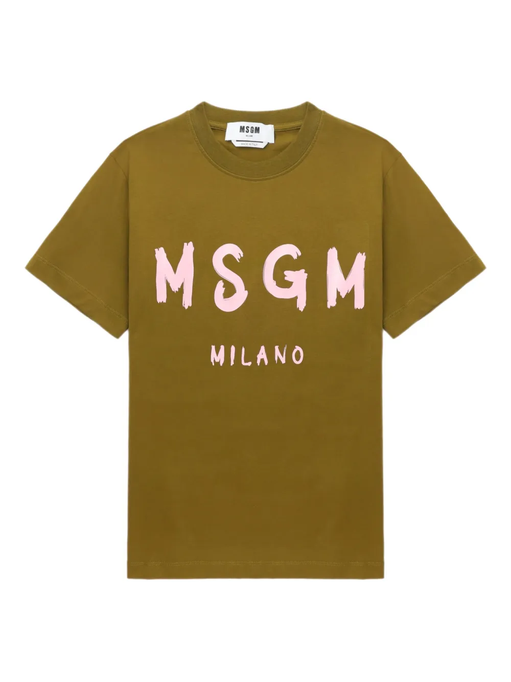 

Футболка 3941MDM510/257798 38 OLIVE GREEN MSGM, зеленый