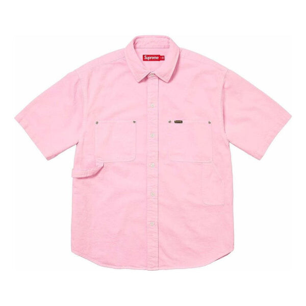 

Рубашка loose fit shirt 'pink' Supreme, розовый