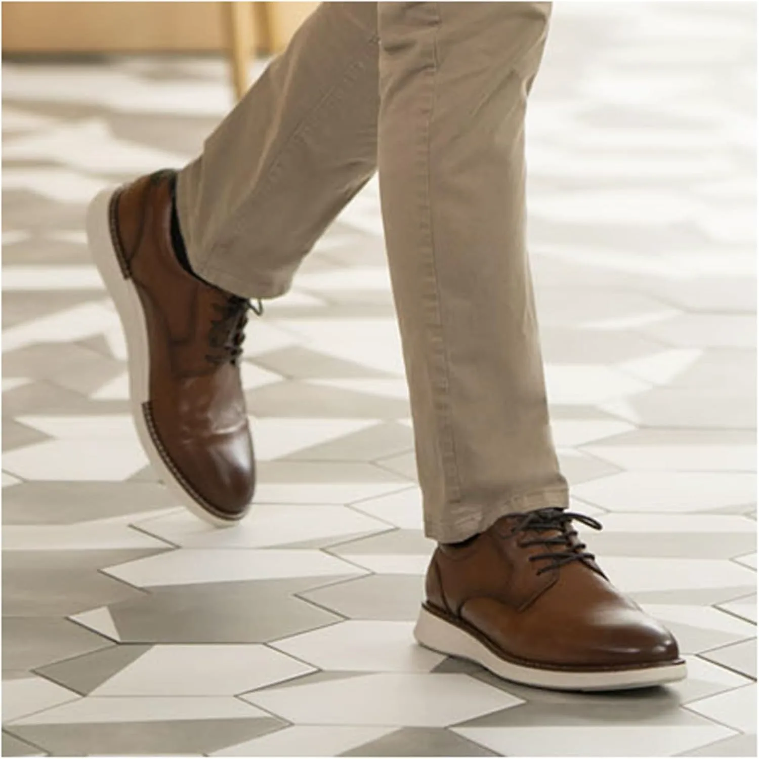 Мужские оксфорды Florsheim Launch с открытым носком — фото 3