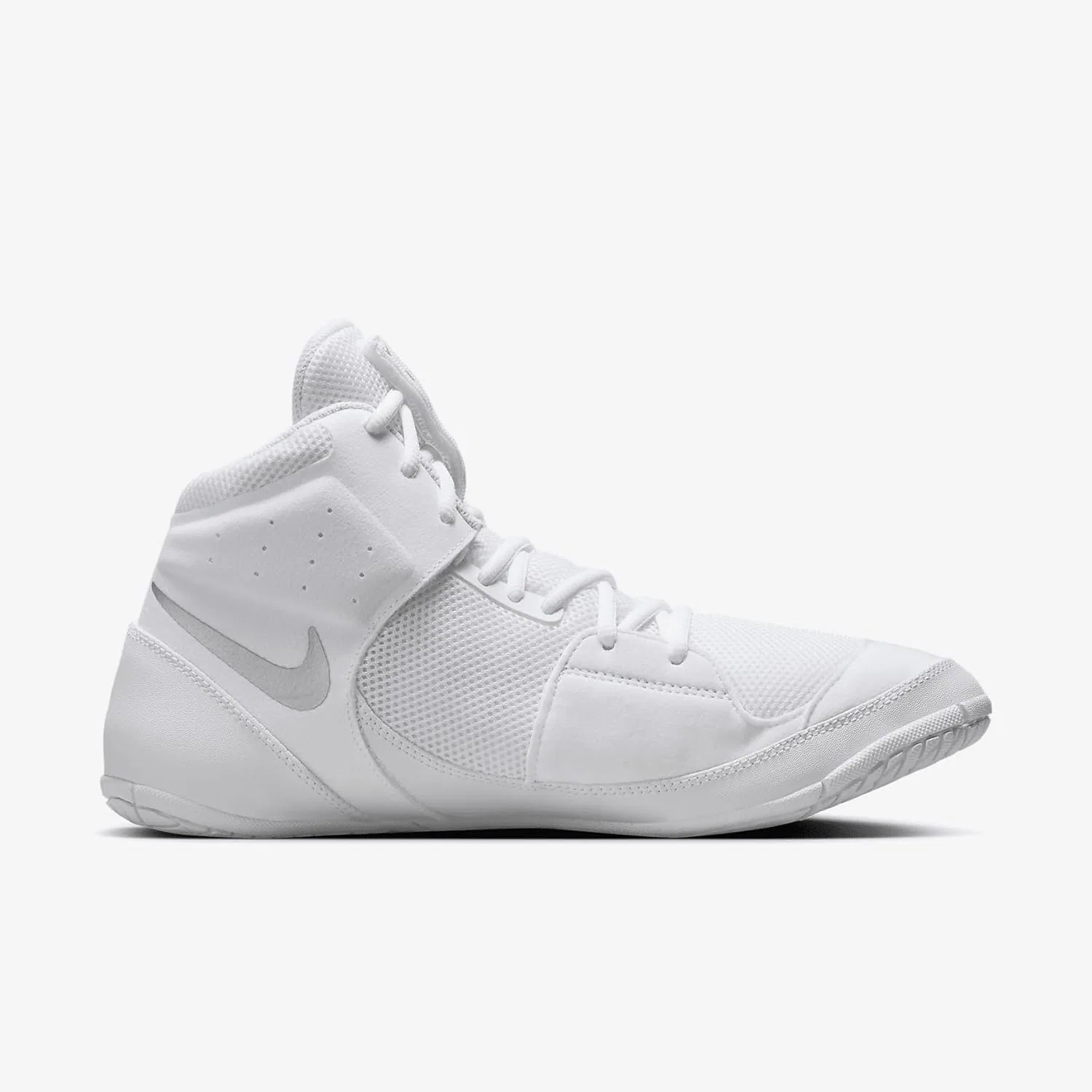 Мужские борцовские кроссовки Nike Fury, 2-White Metallic Silver — фото 3