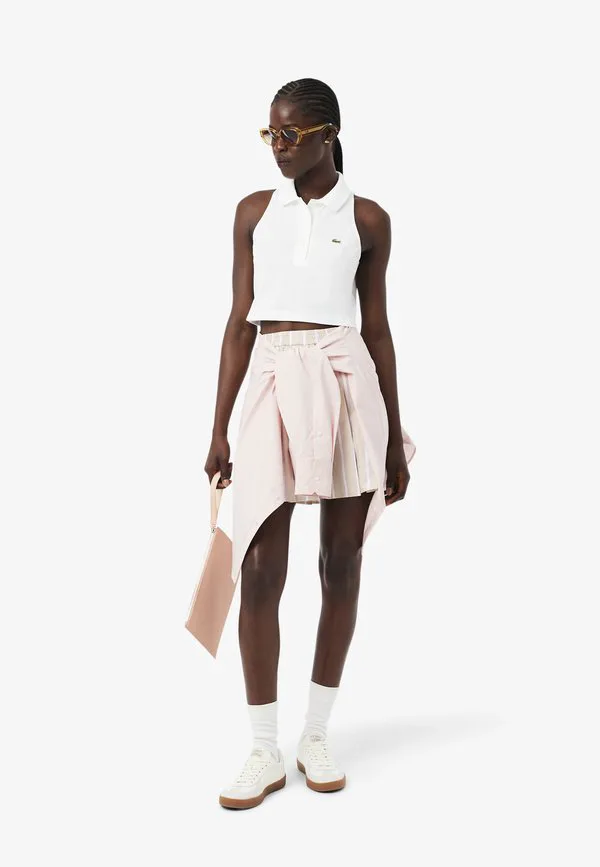 Рубашка поло Lacoste mc femme Blanc — фото 2