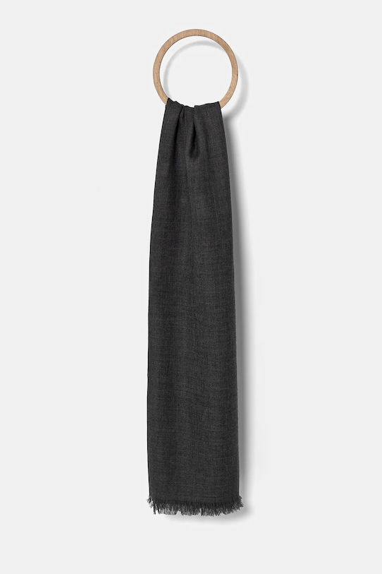 

Шерстяное пончо Weekend Max Mara, серый
