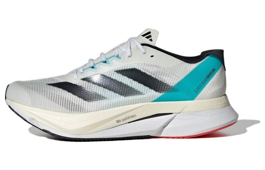 

Adidas Adizero Boston 12 Белый Светло-бирюзовый, Белый Черный