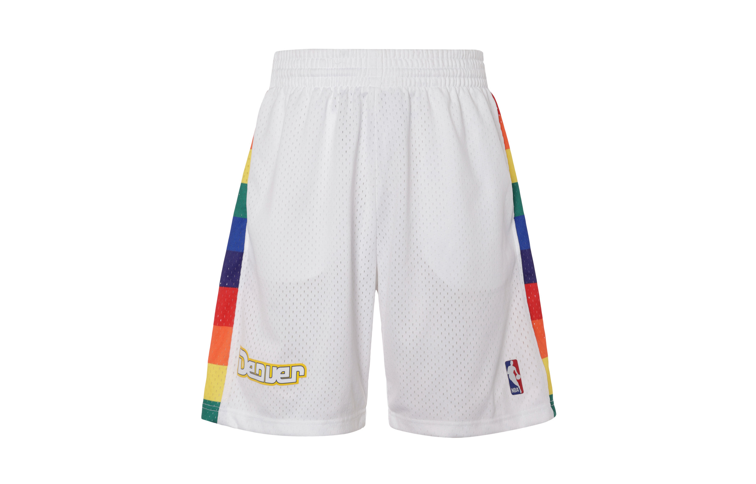 

Mitchell Ness Баскетбольные шорты Mitchell & Ness, мужские, белые