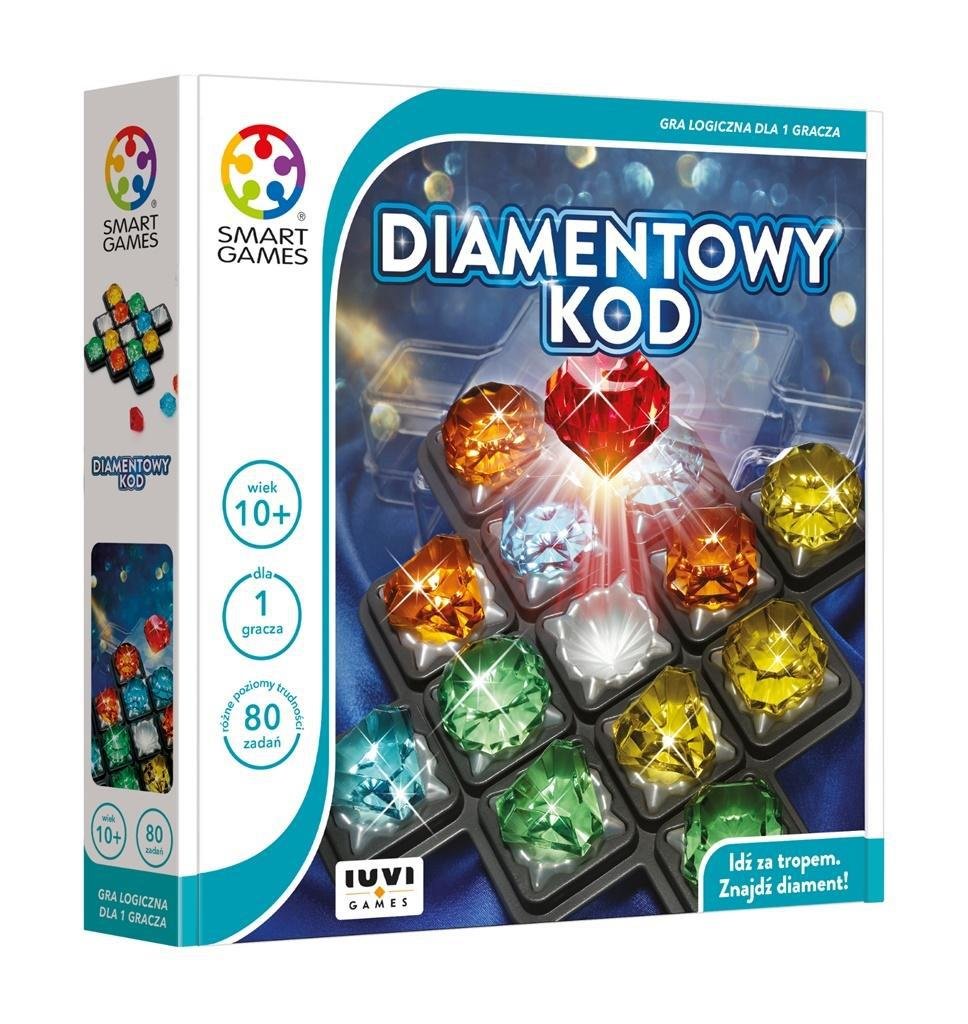 

Smart Games Diamond Code (PL), настольная и логическая игра, IUVI Games