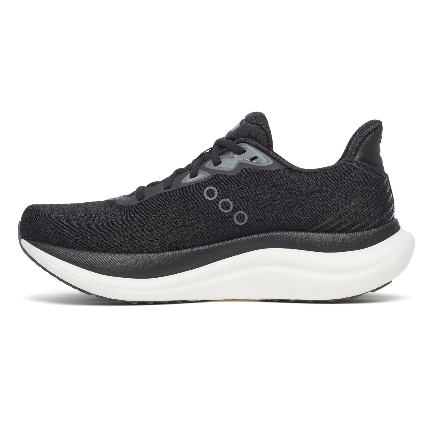 Беговые дорожные кроссовки Triumph 23 мужские Saucony, Black/White — фото 2