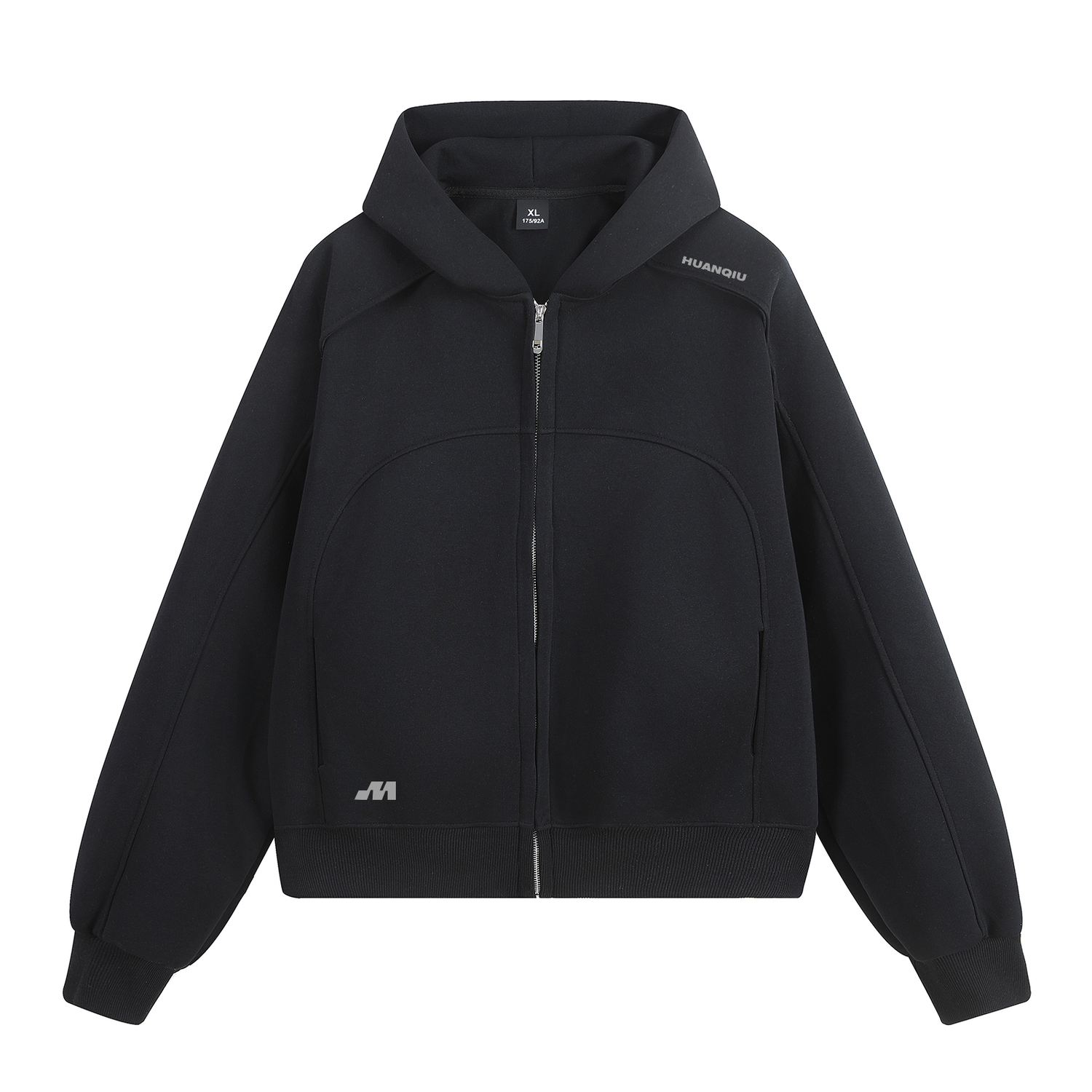 

Толстовка Unisex Hooded Moderate Cardigan HUANQIU, черный