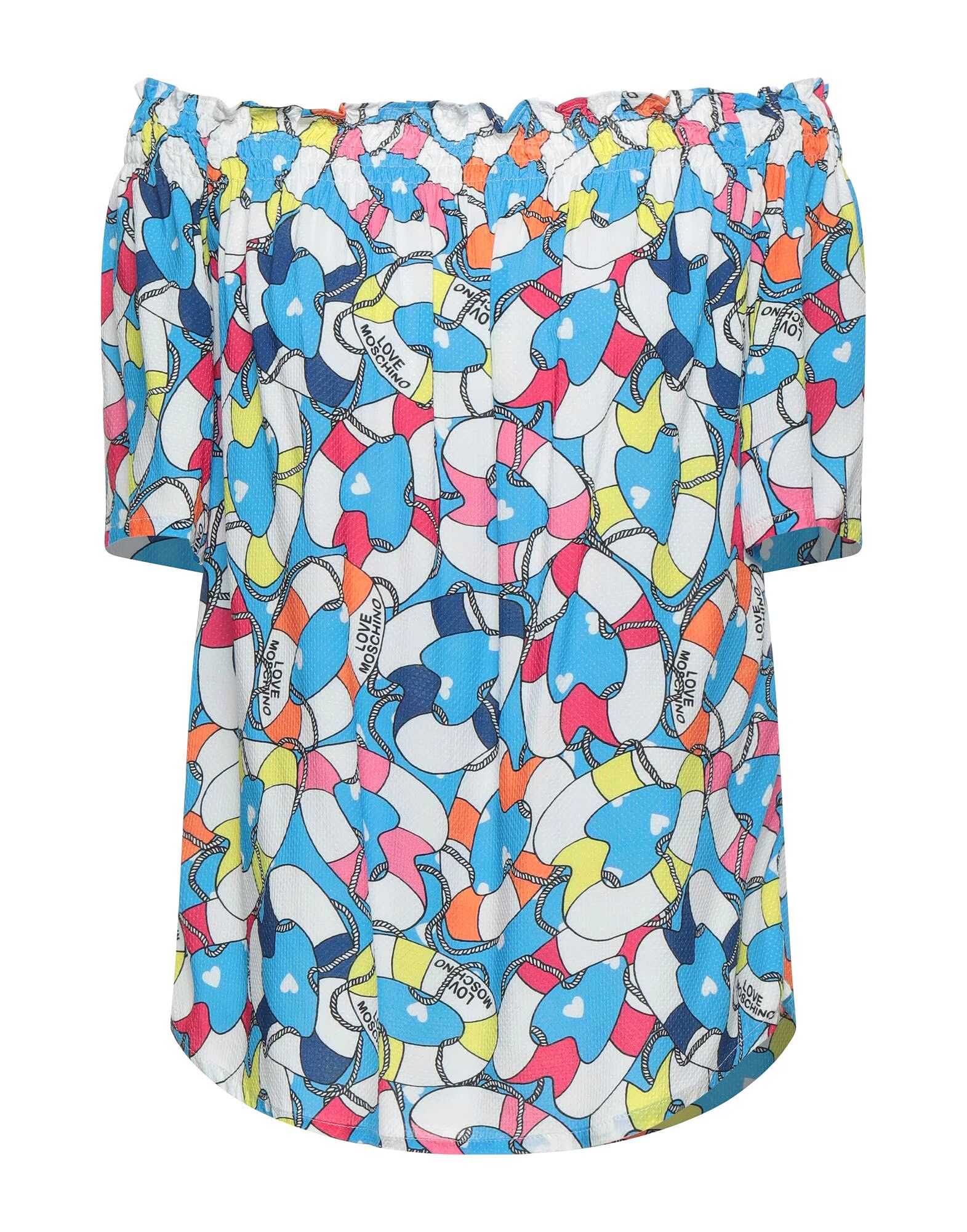 

Топ Moschino, лазурный