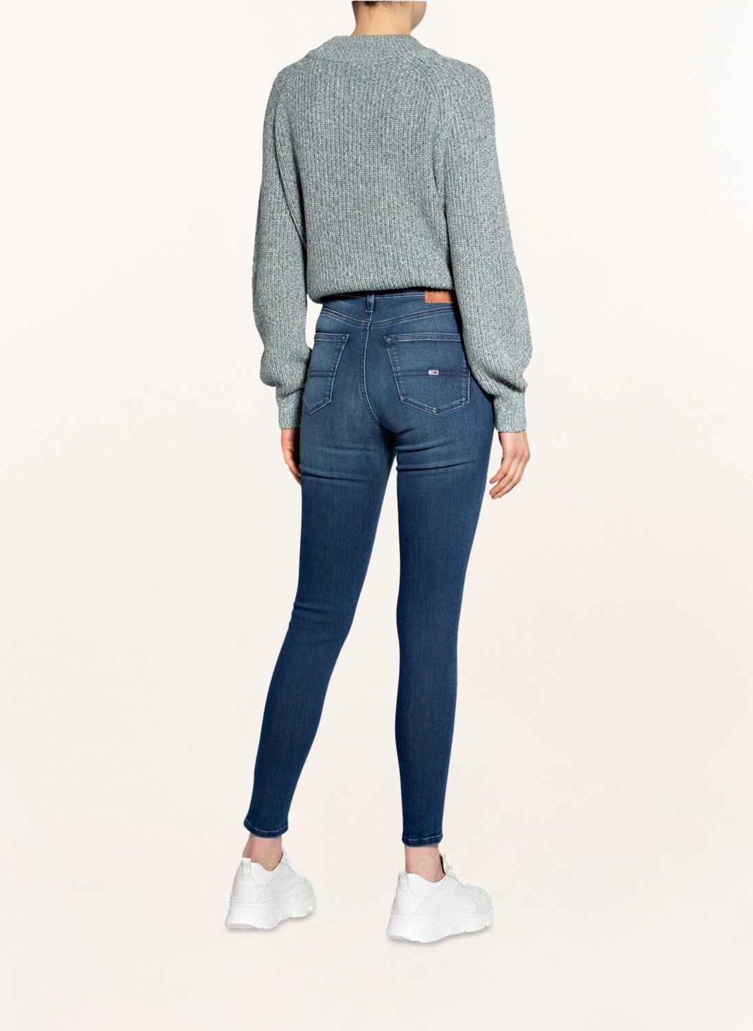 Джинсы скинни nora TOMMY JEANS, цвет 1A5 New Niceville Mid Blue Stretch — фото 3