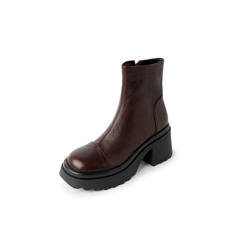 Ботильоны женские 8 см Yeezyy Reezy, Brown