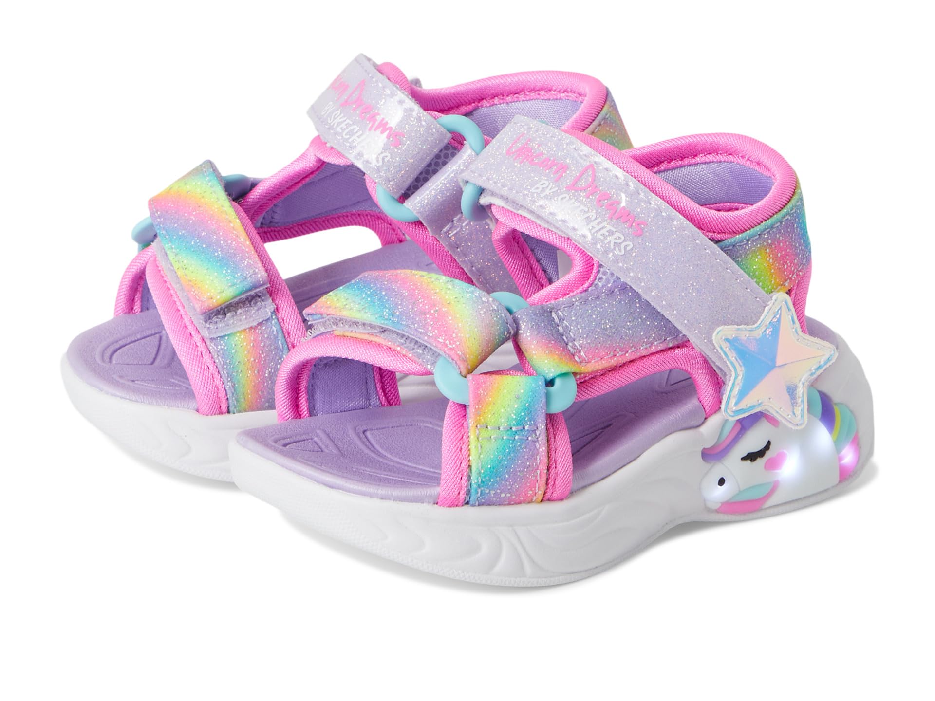 

Сандалии SKECHERS KIDS Unicorn Dreams Sandal - Dreamy Unicorns 303107N, цвет Lavendar/Multi