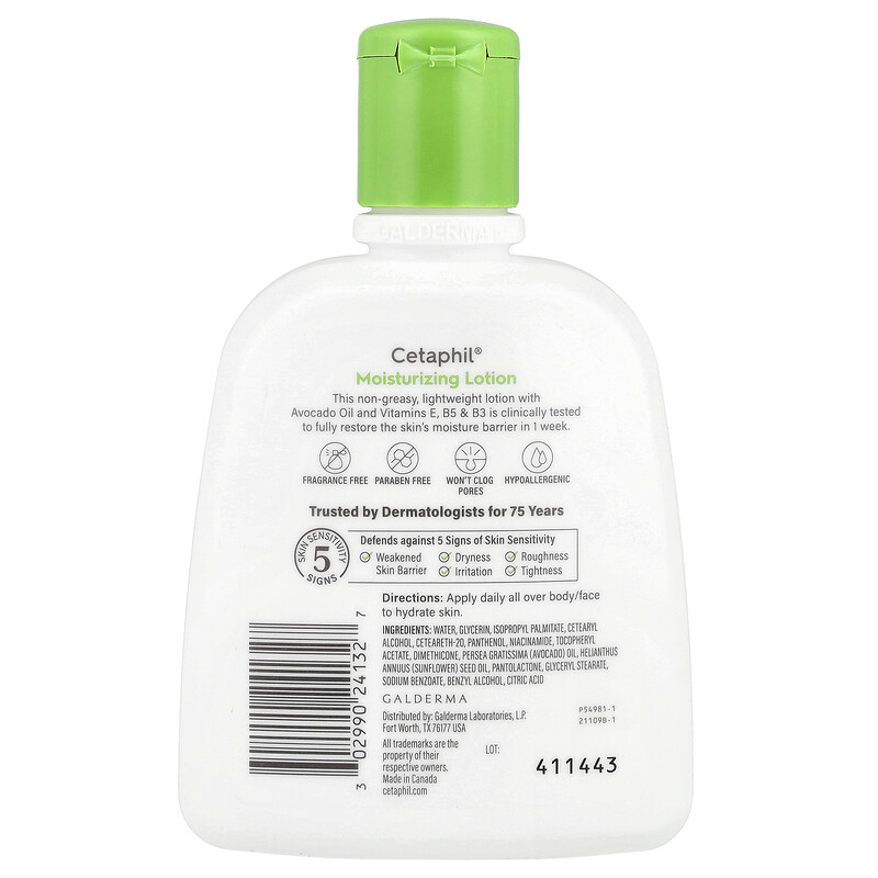 Cetaphil Увлажняющий лосьон для нормальной и сухой кожи — фото 2