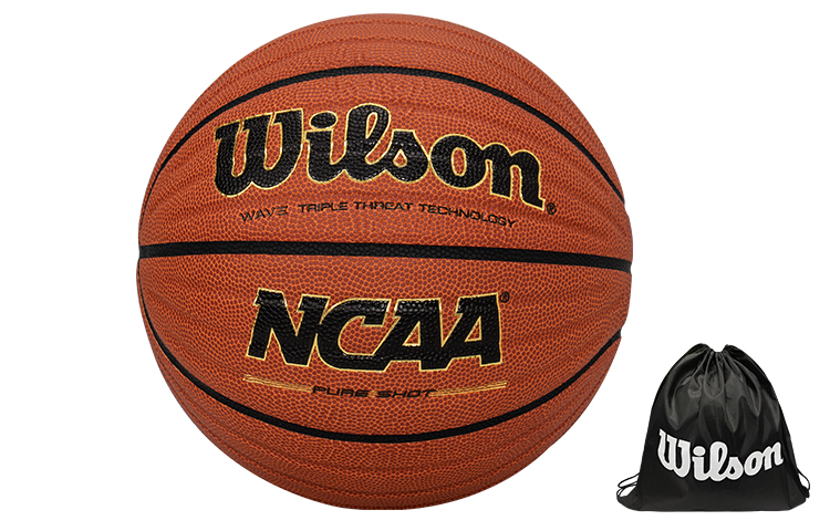

Wilson NCAA коллекция China WTB0640IB07CN PU баскетбольный мяч Brick Red размер 7 тренировочный unisex