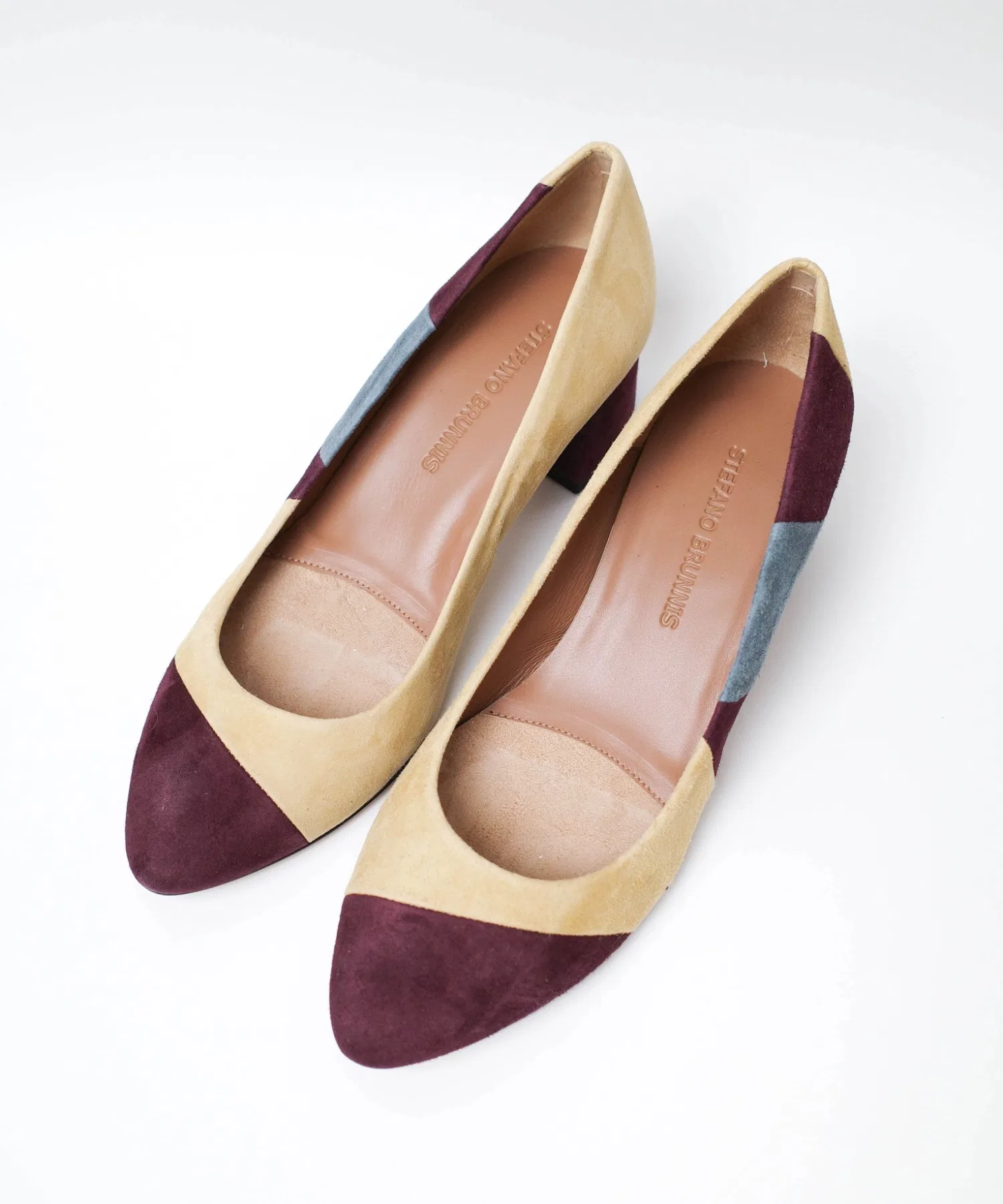 Унисекс туфли STEFANNO BRUNNIS MULTI COLOR SUEDE PUMPS — фото 3