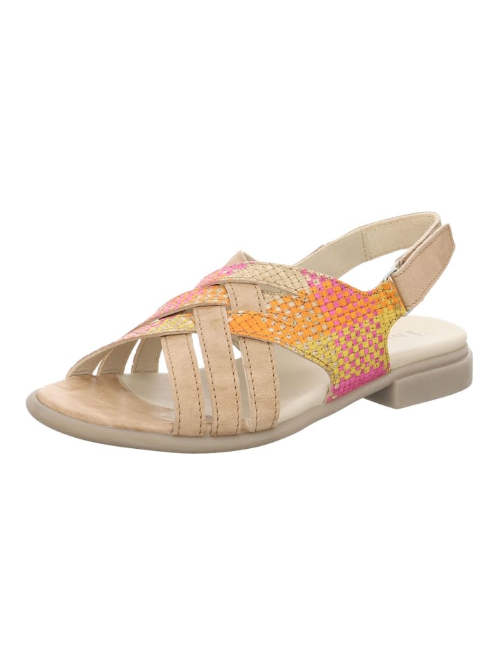 Классические босоножки Think!, цвет beige/pink