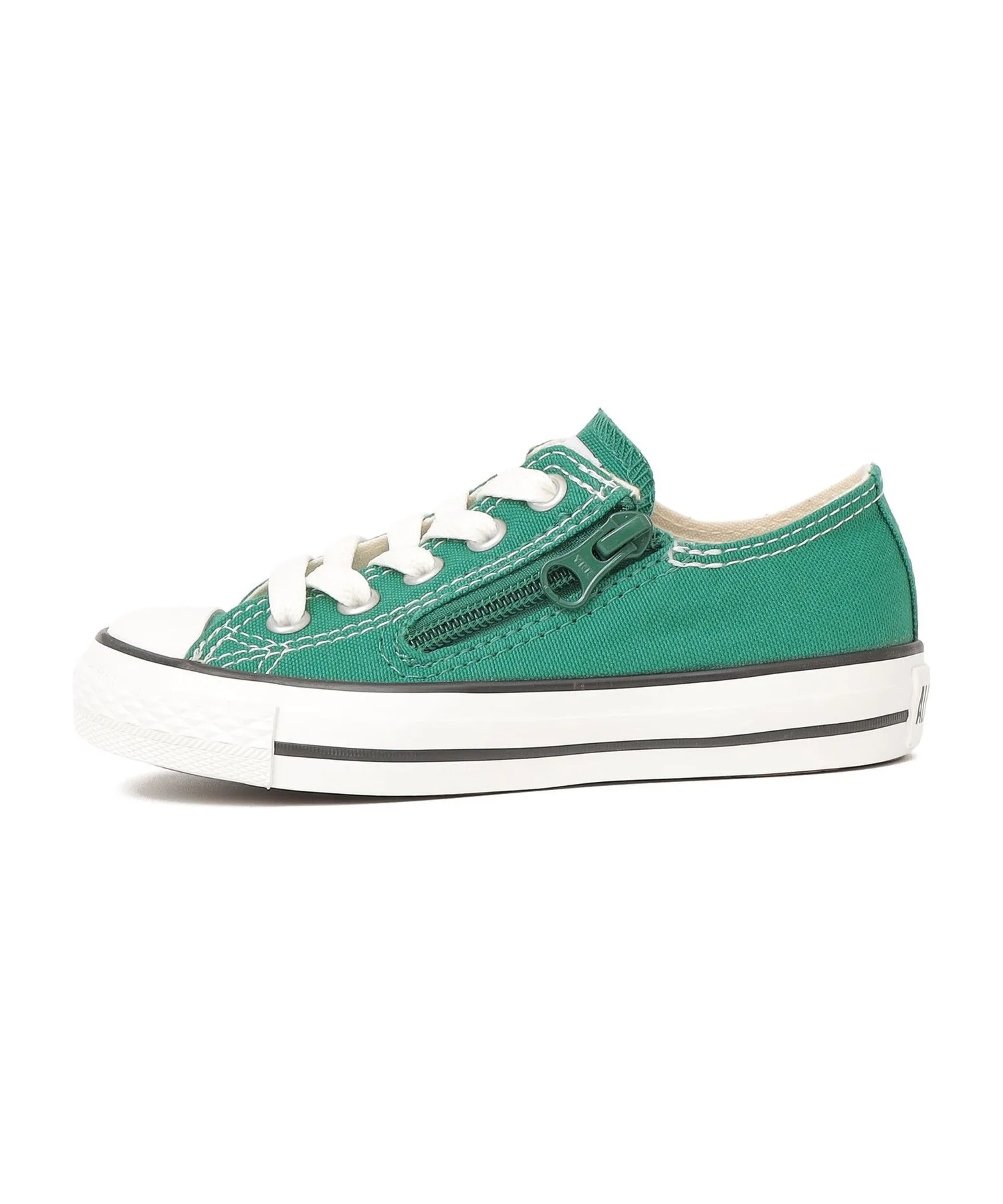 Детские кроссовки Converse All Star Z OX на молнии чёрные — фото 2