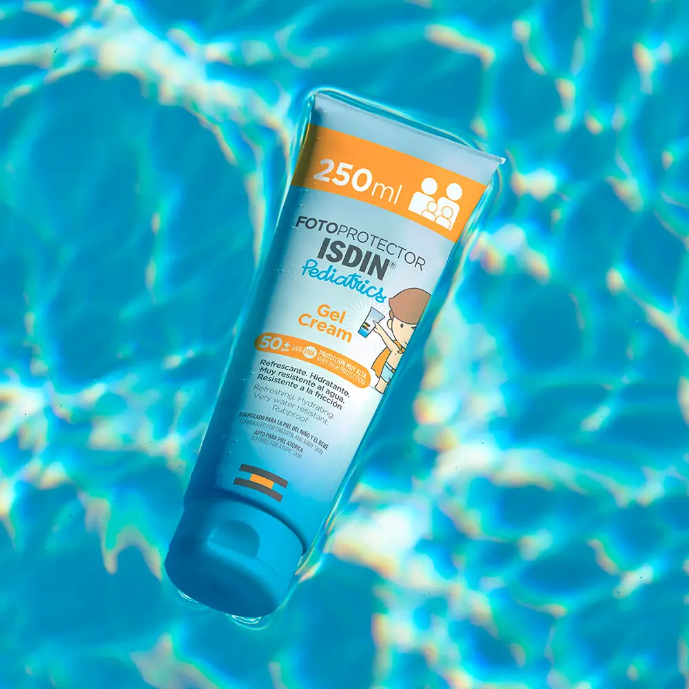 Солнцезащитный крем Fotoprotector Pediatrics Gel Cream Spf50 Isdin, 250 мл — фото 3