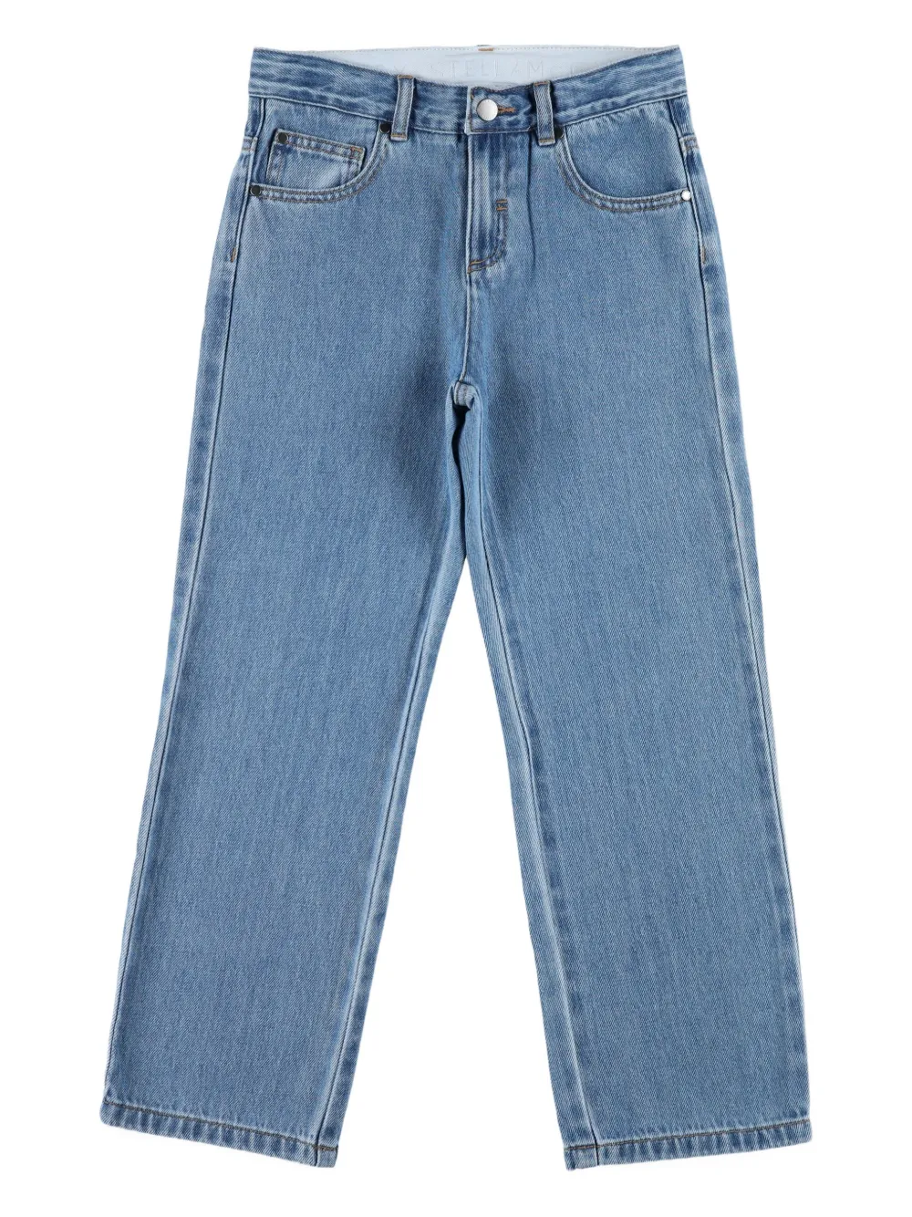 

Джинсы с логотипом Stella McCartney Kids, синий