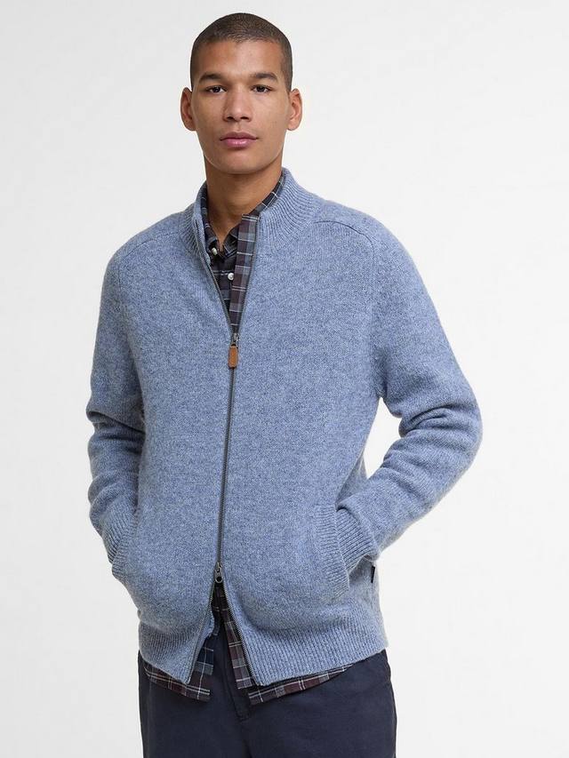 

Толстовка Talder Wool с молнией и воротником Barbour, Bluestone