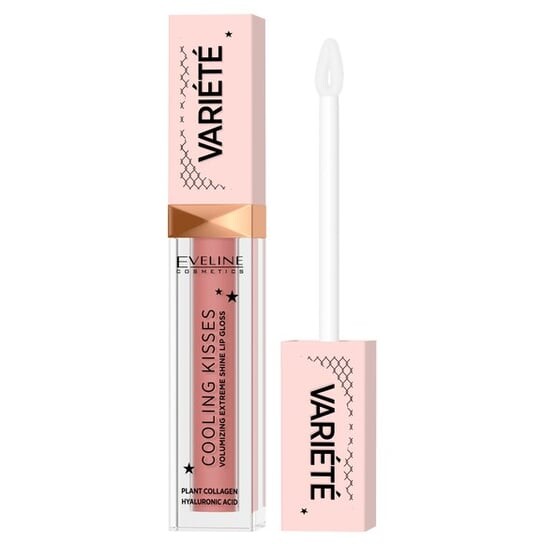 

Блеск для губ, 03 Star Glow, 6,8 мл Eveline Cosmetics Variete, Cooling Kisses