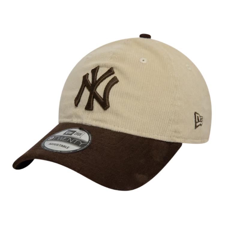 

New Era Хлопковая бейсболка унисекс бежевая, Beige