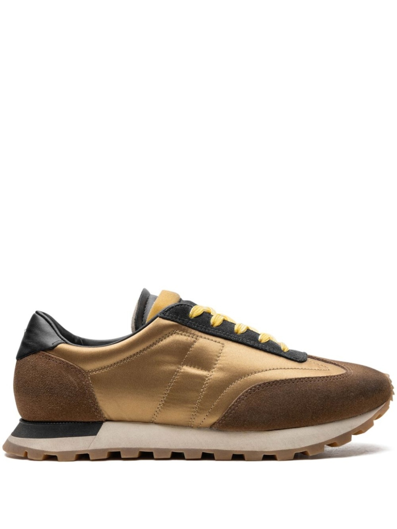 

Maison Margiela кроссовки Retro Runner "Brown", коричневый