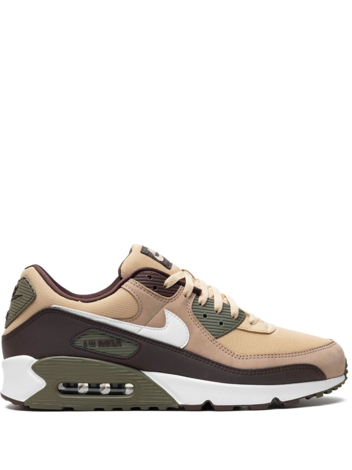 

Кроссовки Nike Air Max 90, бежевый/темно-зеленый