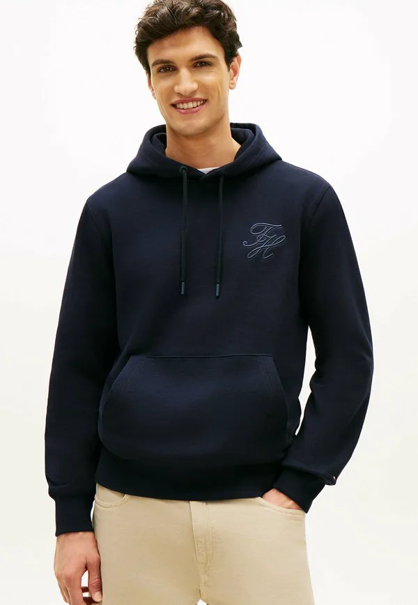 

Худи из махровой ткани с вышивкой логотипа Tommy Hilfiger, Navy Blue, Синий, Худи из махровой ткани с вышивкой логотипа Tommy Hilfiger, Navy Blue
