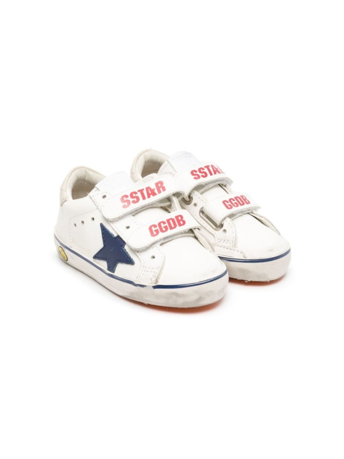 

Golden Goose Kids кеды Old School Young, белый