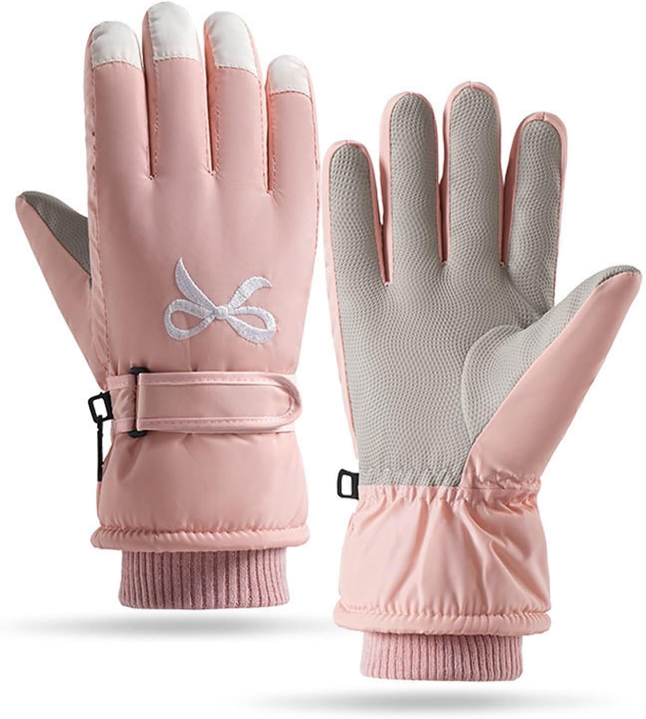 

Женские водонепроницаемые перчатки для катания на лыжах, велосипеде, мотоцикле, сноуборде, с утеплителем для сенсорного экрана Generic, A Pink, Розовый, Женские водонепроницаемые перчатки для катания на лыжах, велосипеде, мотоцикле, сноуборде, с утеплител