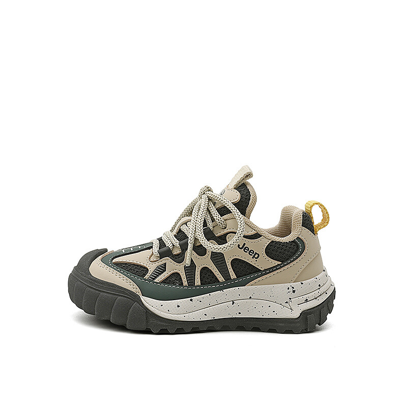 

Кроссовки Jeep Kids Lifestyle Shoes Kids Low-top Khaki/Black, хаки/черный