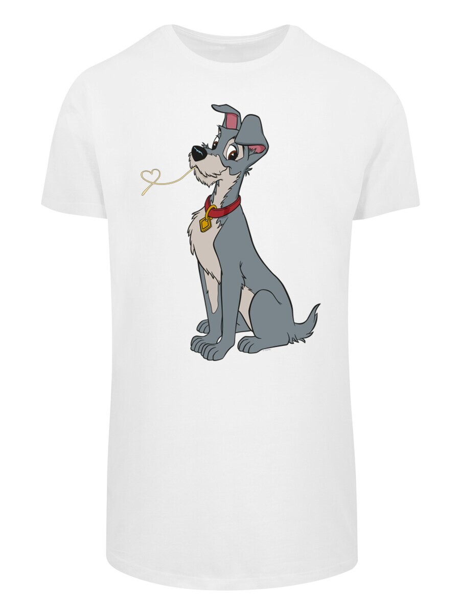 

Классическая футболка F4NT4STIC Shirt Lady And The Tramp Spaghetti Heart, белый