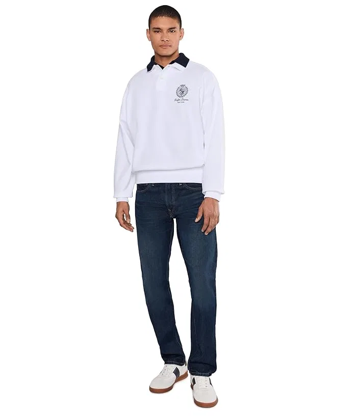 Толстовка флисовая Relaxed Fit Graphic Polo Ralph Lauren, White — фото 2