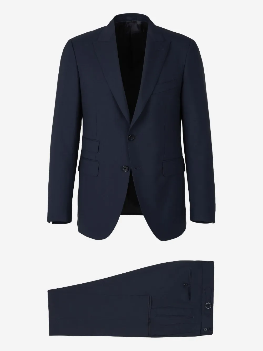 

Костюм с карманами Scabal, синий
