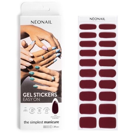 

NEONAIL Easy On Gel Наклейки Adesivi для цвета кожи M05 20 шт. Néonail