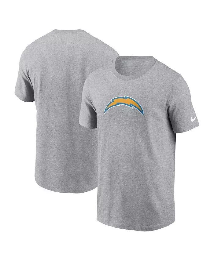 

Мужская серая футболка с логотипом Los Angeles Chargers Essential Nike