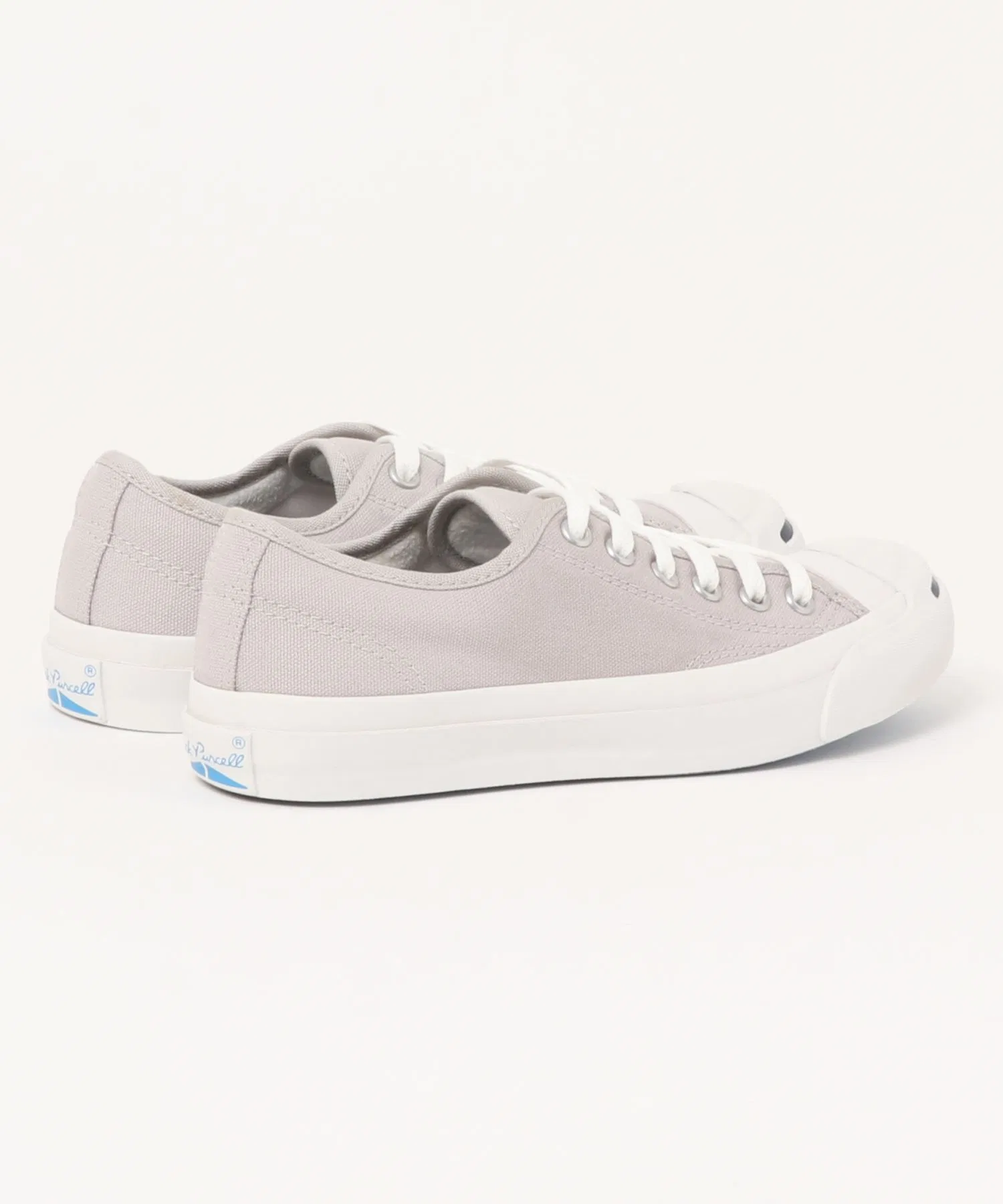 Унисекс кеды Jack Purcell из канваса, с круглым мысом, серые — фото 2