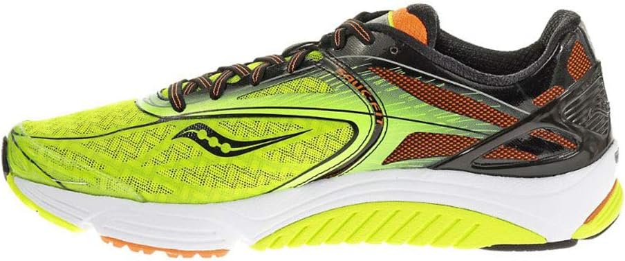 Беговые кроссовки Saucony Cortana 4 для мужчин, оранжевый/черный — фото 4